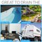 Serenelife 400W Submersible Pump Clean Dirty Water Powerful Utility Sump Pump Auto Float Switch, 16 ft. Cord SLBSMPMP50 - alternate 7